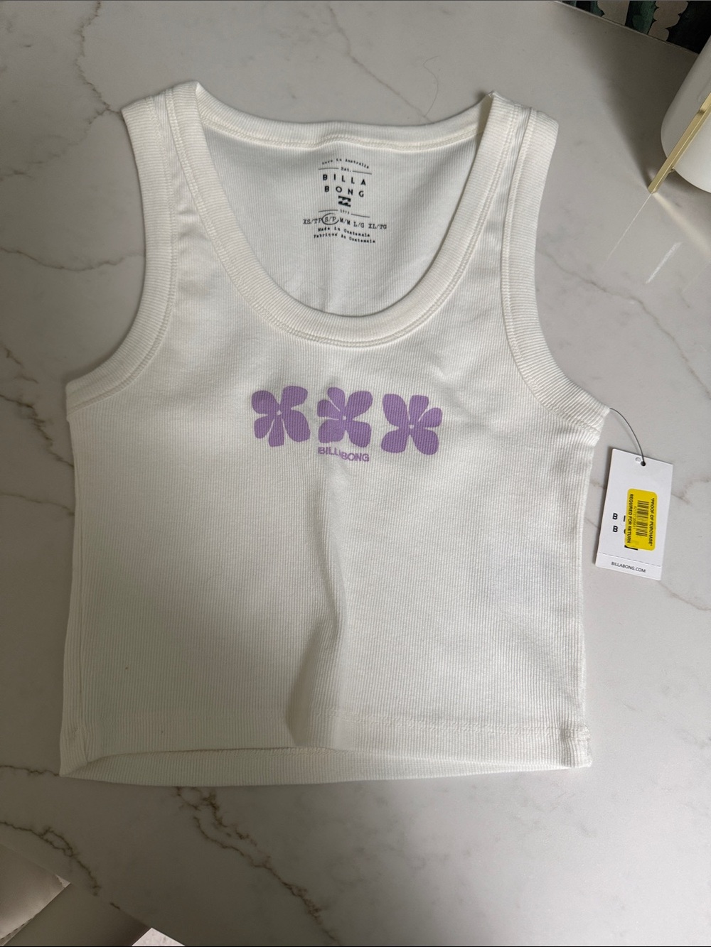 New billabong tank